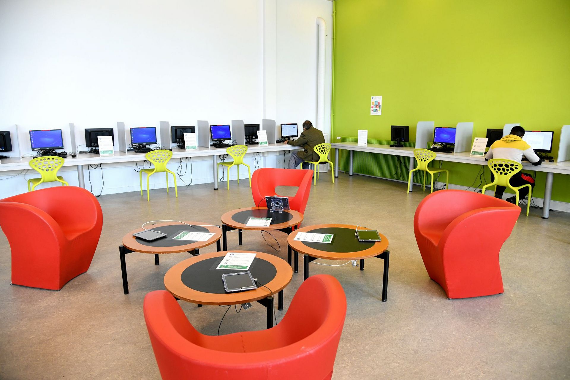 L'espace numérique est accessible sur réservation.