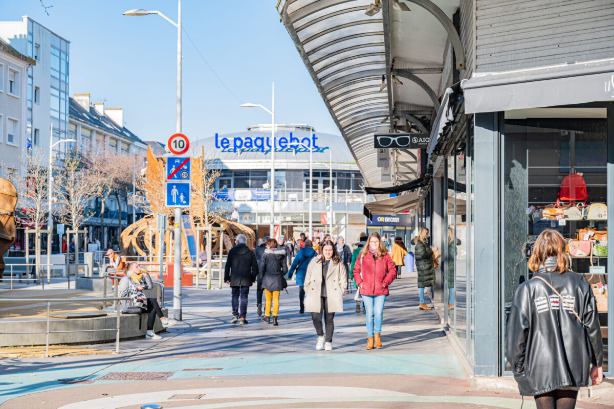 Centre commercial Le Paquebot (©Saint-Nazaire Agglomération Tourisme / Maelwenn Leduc)