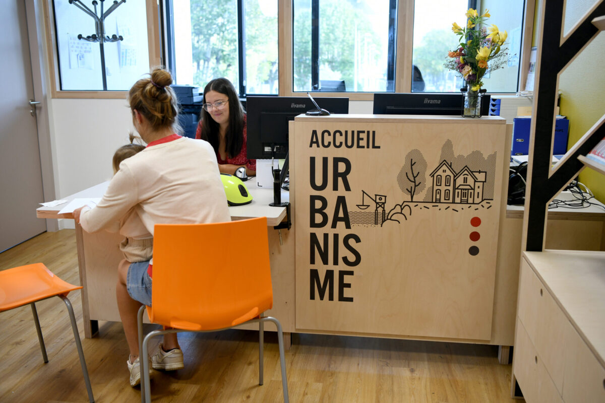 Des espaces plus agréables au service urbanisme.